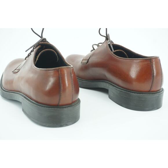 To Boot New York Brown Leather Fiano Plain Toe Oxford Derby SZ 9 NIB $395 main image 7